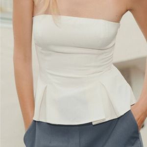 dynamite perplum tube top